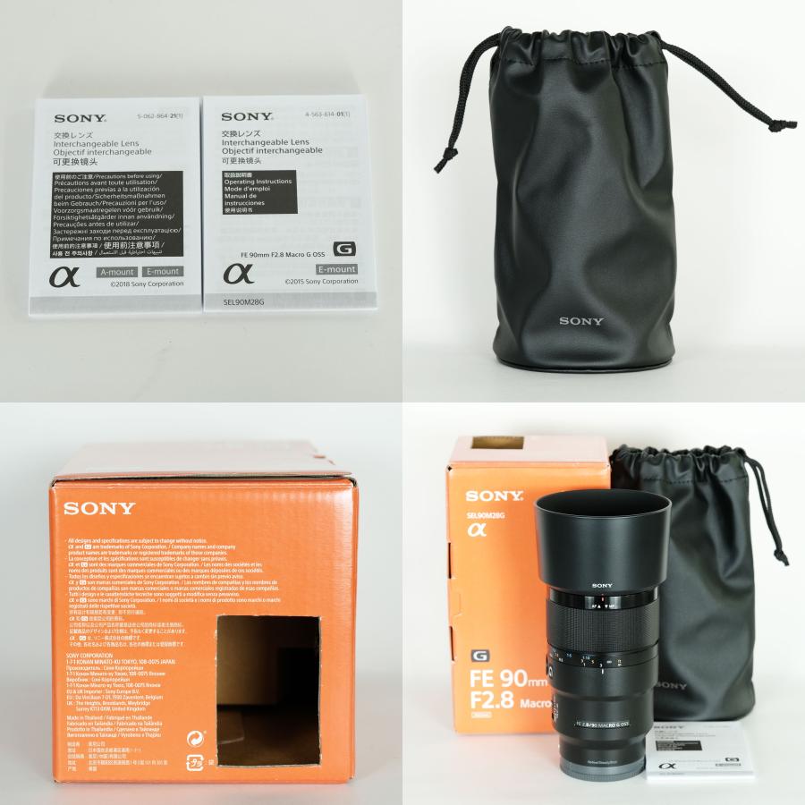美品] SONY FE 90mm F2.8 Macro G OSS SEL90M28G / ソニーEマウント 