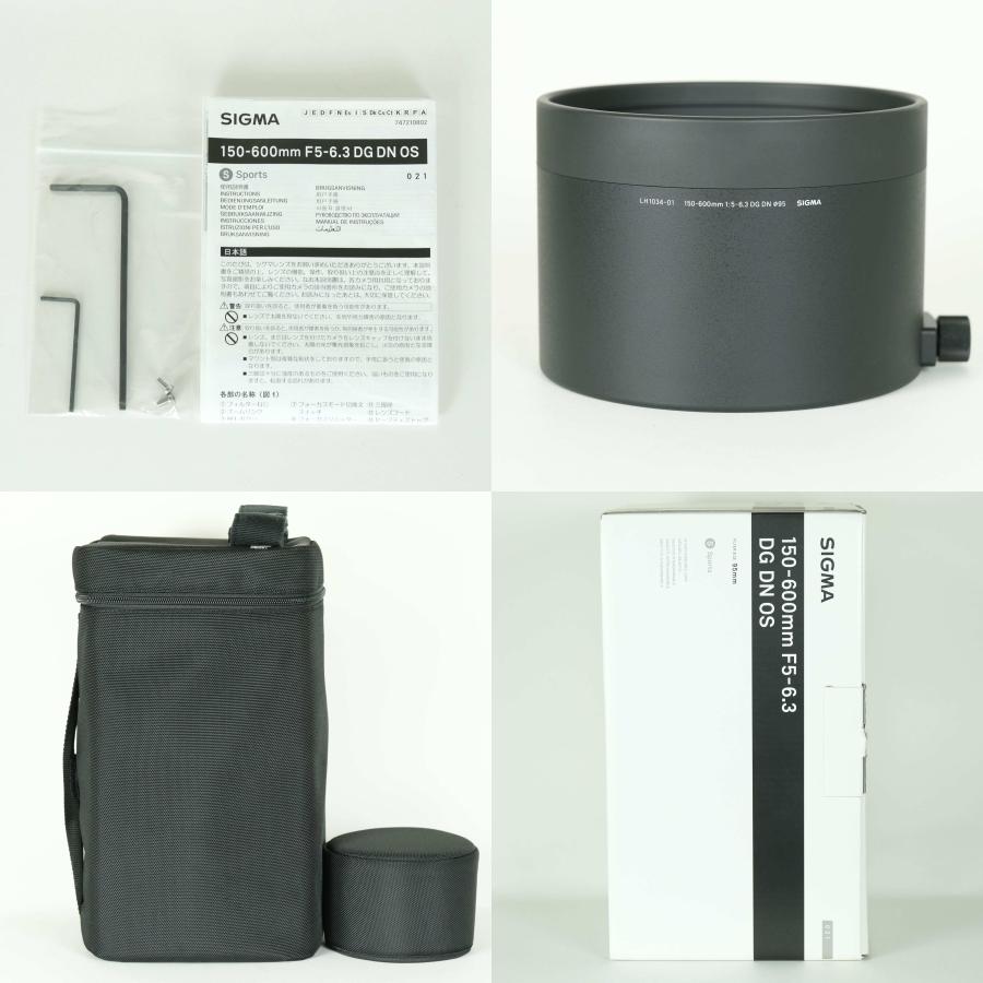 美品] SIGMA 150-600mm F5-6.3 DG DN OS｜Sports [ソニーE用] | SONY E