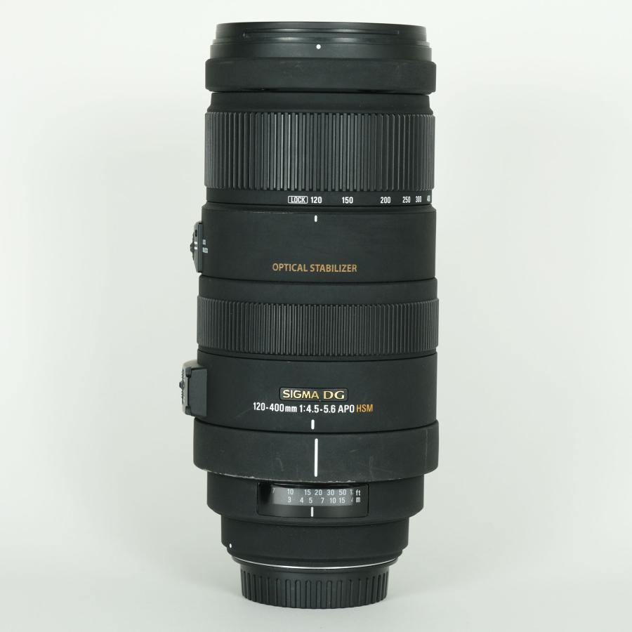 並品] SIGMA APO 120-400mm F4.5-5.6 DG OS HSM (キヤノンEF用