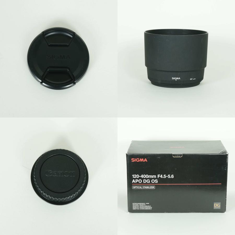並品] SIGMA APO 120-400mm F4.5-5.6 DG OS HSM (キヤノンEF用