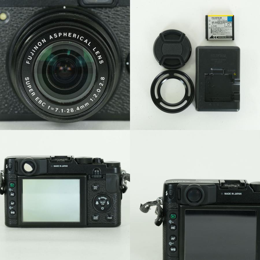 【お値下げ中】Fujifilm X10コンパクトデジタルカメラ ブラック 並品] FUJIFILM X10 ブラック | コンパクトデジタルカメラ : ONESCENE
