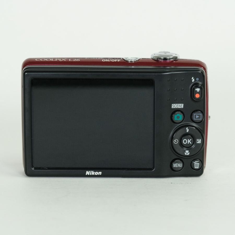 難あり品] Nikon COOLPIX L26 レッド | コンパクトデジタルカメラ