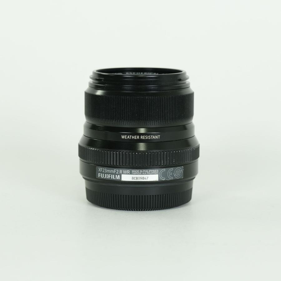 フジフイルム XF23mm F2 R WR ブラック【レンズフィルタつき】 良品 | 純正フィルター付] FUJIFILM XF23mmF2 R WR [ブラック] X