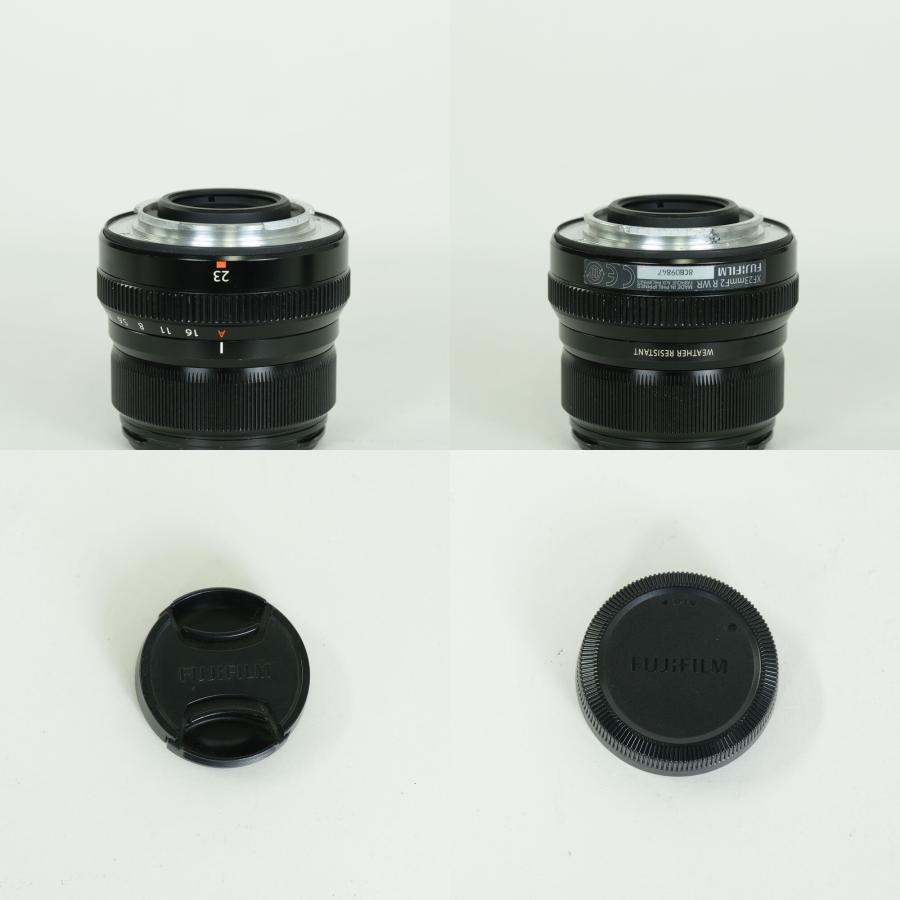 フジフイルム XF23mm F2 R WR ブラック【レンズフィルタつき】 良品 | 純正フィルター付] FUJIFILM XF23mmF2 R WR [ブラック] X