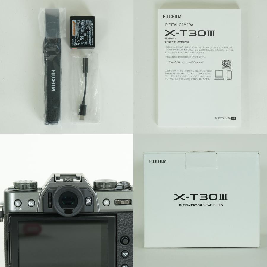 美品 | シャッター数850回] FUJIFILM X-T30 III [ボディ チャコール