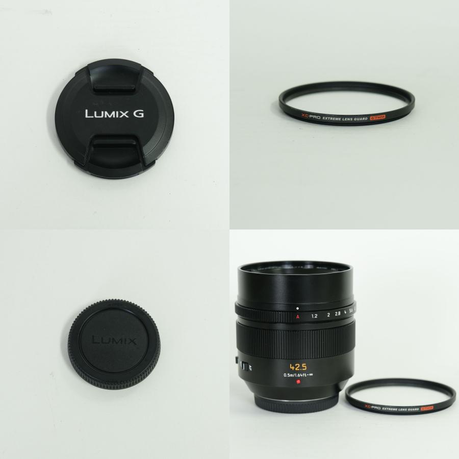 【美品★箱付属品あり】nocticron42.5mmF1.2 美品 | フィルター付] Panasonic LEICA DG NOCTICRON 42.5mm / F1.2