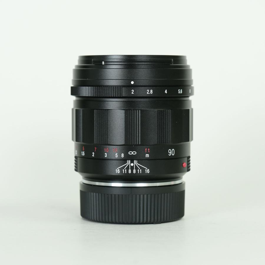 美品] コシナ フォクトレンダー APO-ULTRON 90mm F2 VM ブラック