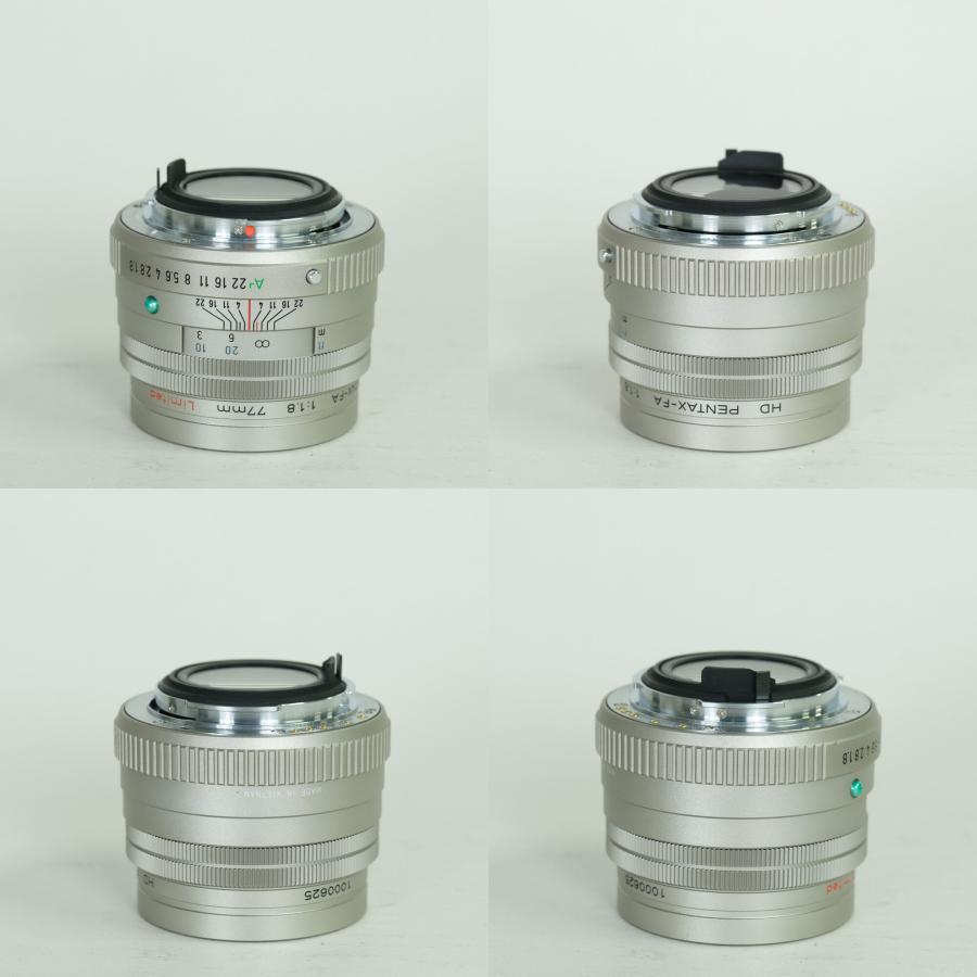 美品] PENTAX HD FA 77mm F1.8 Limited シルバー | ペンタックスK