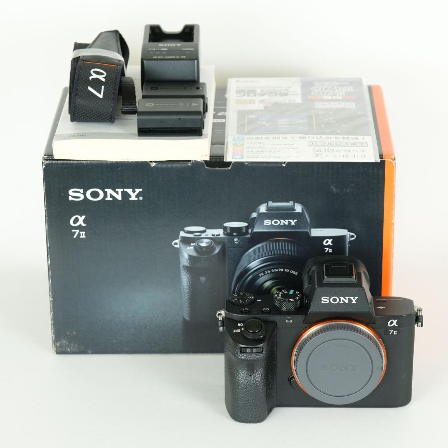 良品 | シャッター数140回] SONY α7 II（ILCE-7M2） [ボディ] E