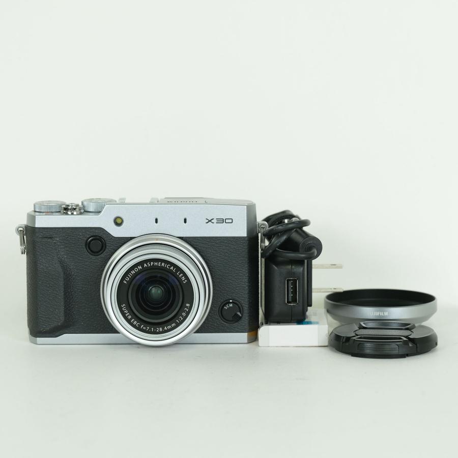 美品] FUJIFILM X30 シルバー | コンパクトデジタルカメラ : ONESCENE
