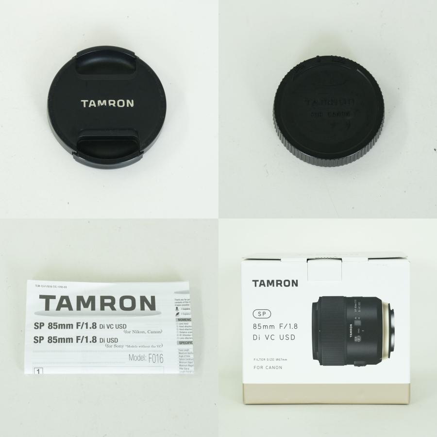 良品] TAMRON SP 85mm F1.8 Di VC USD (Model F016) [キヤノンEF用