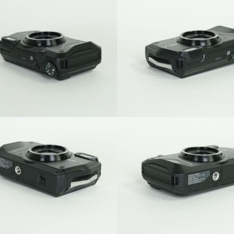 良品 | バッテリー2個付] RICOH WG-7 ブラック コンパクトデジタル 