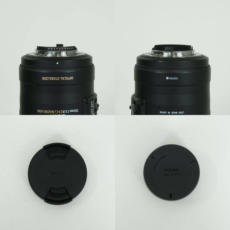 並品 | フィルター付] SIGMA MACRO 105mm F2.8 EX DG OS HSM [ニコンF