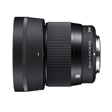 SIGMA 56mm F1.4 DC DN レンズ Eマウント【中古美品】 シグマ（SIGMA） 56mm F1.4 DC DN Contemporaryライン マイクロフォー