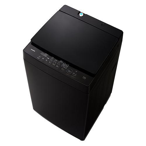 WM☆ ツインバード(TWINBIRD) WM-ED55B ブラック 全自動電気洗濯機 上開き