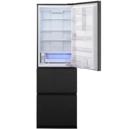パナソニック(Panasonic) NR-C37WS2-K ストーンブラック 3ドア 奥行