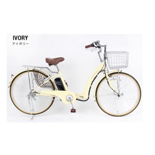 新品★送料無料　電動自転車　26インチ　シマノ内装3段ギア　アイボリー 新品☆送料無料 電動自転車 26インチ シマノ内装3段ギア アイボリー 21