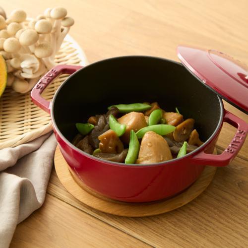 ストウブ(staub) STAUB Wa-NABE ワナベ M 18cm 1.66L 限定色ボルドー