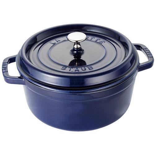Staub（ストウブ） ピコ ココット ラウンド IH対応 両手鍋 24cm 40510