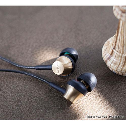 SONY（ソニー） MDR-EX650AP B ブラスブラック スマートフォン対応密閉