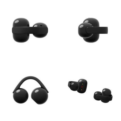 ソニー(SONY) WF-LC900-B ブラック LinkBuds Clip イヤーカフ型完全