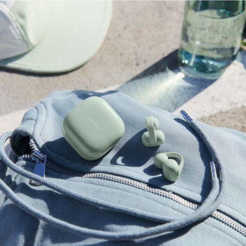 ソニー(SONY) WF-LC900-G グリーン LinkBuds Clip イヤーカフ型完全