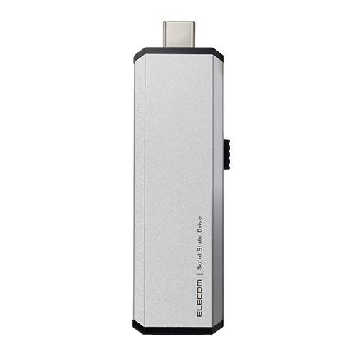 エレコム(ELECOM) ESD-EWA0500GSV シルバー USB3.2 Gen2 対応 外付け