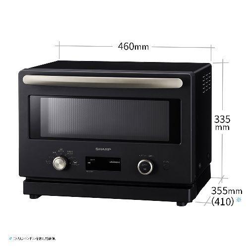 シャープ(SHARP) RE-SD18C-B ブラック オーブンレンジ 18L : ワンズ 