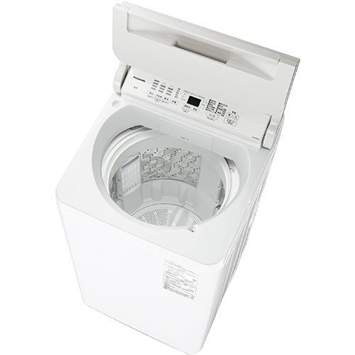 パナソニック(Panasonic) NA-FA8H6-W ホワイト 全自動洗濯機 洗濯8kg