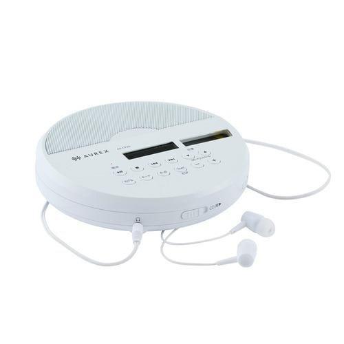 Aurex(オーレックス) AX-CP20W ホワイト ポータブルCDプレイヤー