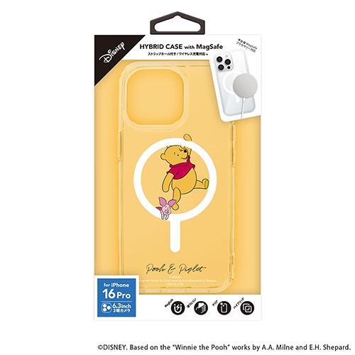 PGA PG-D24BMGPT04POO くまのプーさん iPhone 16 Pro用 MagSafe対応