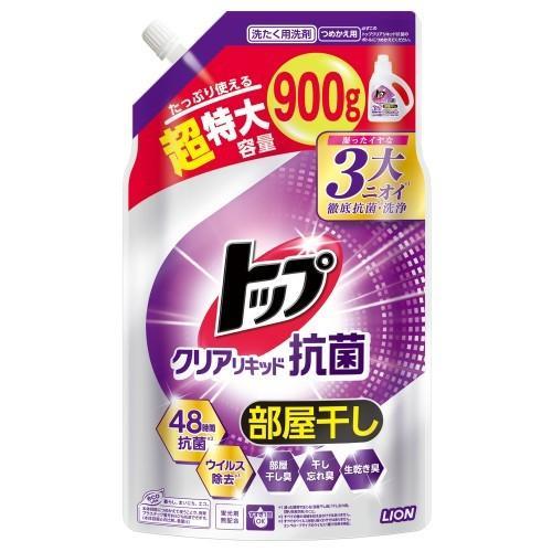ライオン(LION) トップ クリアリキッド 抗菌 詰替超特大 900g : ワンズ