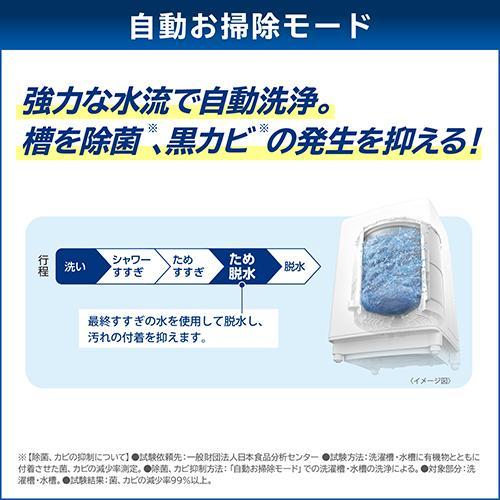 東芝(TOSHIBA) AW-9DP5 W グランホワイト 全自動洗濯機 ZABOON 洗濯9kgの画像