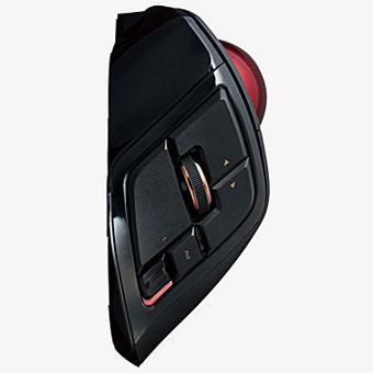 エレコム(ELECOM) M-DPT1MRBK ブラック USB/Bluetooth DEFT PRO光学センサーマウス 8ボタン LLサイズ_1