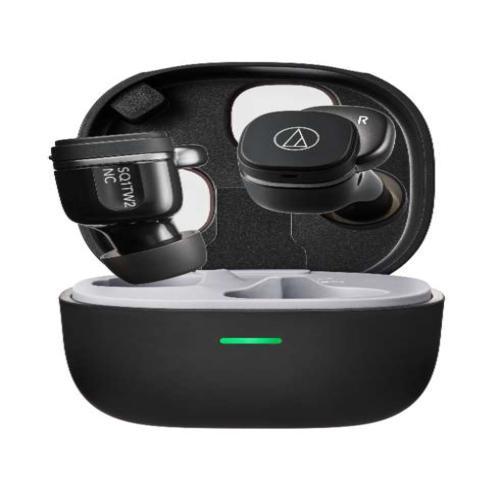 オーディオテクニカ(audio-technica) ATH-SQ1TW2NC-BK ブラック 完全