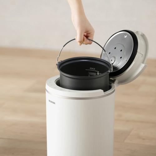 【新品未開封品】スチーム加湿器 AHM-MHU60A-H グレー アイリスオーヤマ(Iris Ohyama) AHM-MHU60A-H(グレー) 丸洗い スチーム