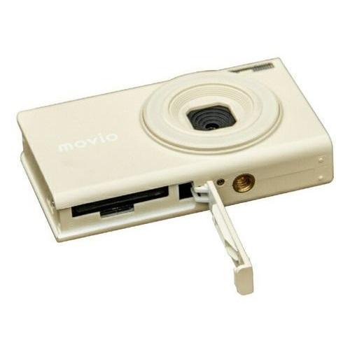 ナガオカ MAF500BE ベージュ MOVIO コンパクトデジカメ 500万画素 オートフォーカス・デジタルズーム4倍