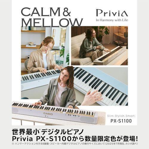 長期5年保証付】CASIO(カシオ) PX-S1100CB ホワイト＆カームブルー 