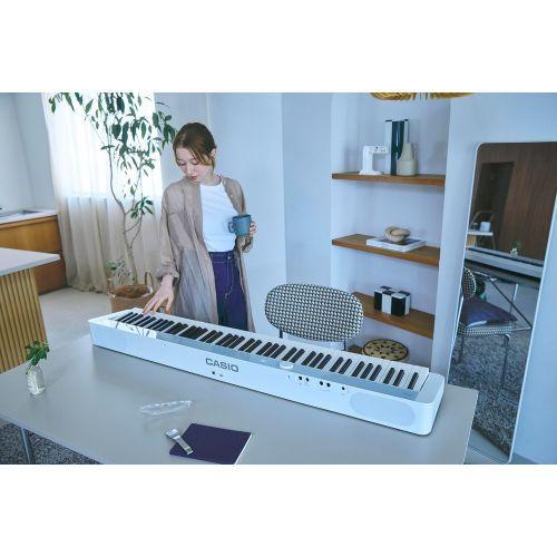 【長期5年保証付】CASIO(カシオ) PX-S1100CB ホワイト＆カームブルー  Privia 電子ピアノ 88鍵盤 限定色_6