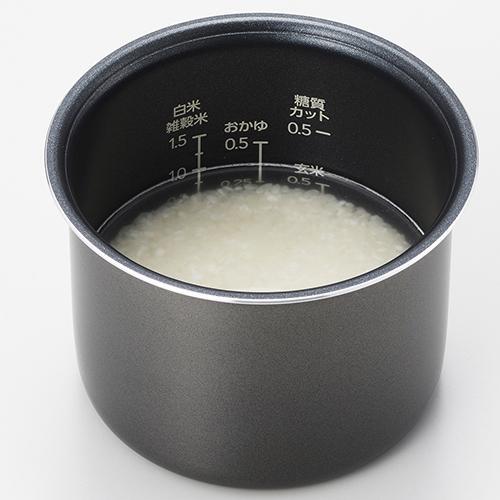 ツインバード(TWINBIRD) RM-4547W マイコン炊飯ジャー 1.5合 : ワンズ