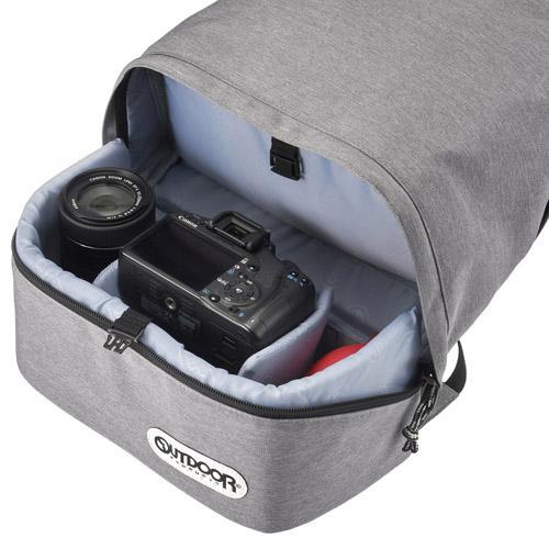 ハクバ(HAKUBA) 2ODCDP03HG ヘザーグレー OUTDOOR PRODUCTS カメラ 