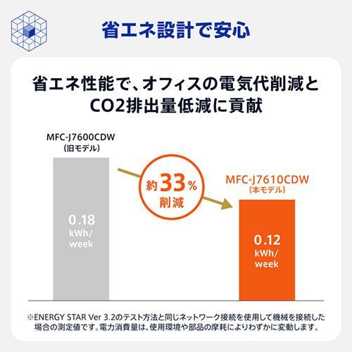 ブラザー(brother) MFC-J7110CDW ホワイト A3インクジェット複合機