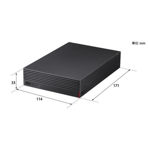 バッファロー(BUFFALO) HD-EDS4U3-BE パソコン&テレビ録画用 外付けHDD 4TB_2