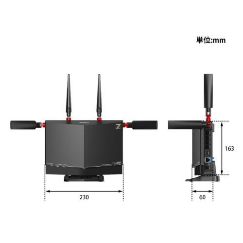 【新品・未開封】BUFFALO WXR9300BE6P バッファロー(BUFFALO) WXR9300BE6P Wi-Fi 7 be 5764＋2882＋688Mbps