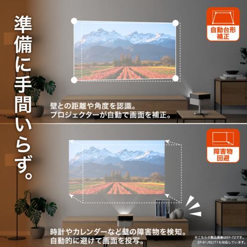 エプソン(EPSON) EF-61W Lifestudio Pop 家庭用プロジェクター FullHD