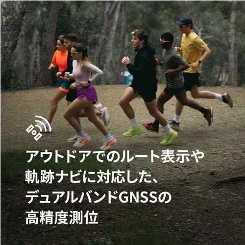 SUUNTO(スント) SS051109000 オールブラック ウェアラブルウォッチ 46mmテキスタイルストラップ AMOLEDディスプレイの画像