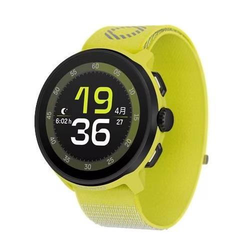 SUUNTO(スント) SS051111000 ライム ウェアラブルウォッチ 46mmテキスタイルストラップ AMOLEDディスプレイの画像