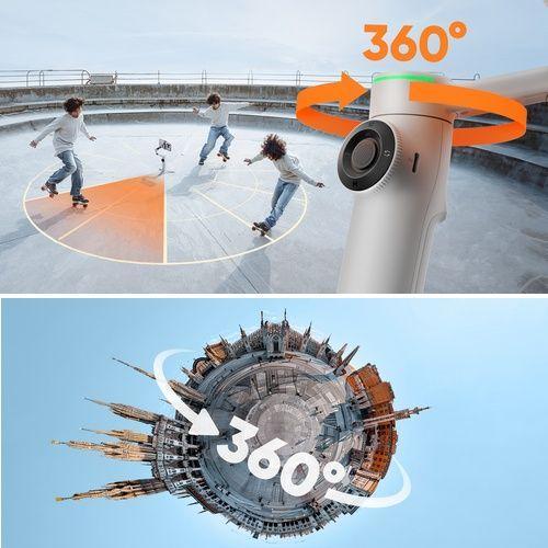 Insta360 Flow2 Pro(サミット・ホワイト) スマートフォン用AIジンバル