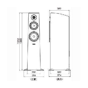【長期保証付】ヤマハ(YAMAHA) NS-F700-BP ピアノブラック フロアスタンディングスピーカー 1台 【2本同時購入をお願いします】_1