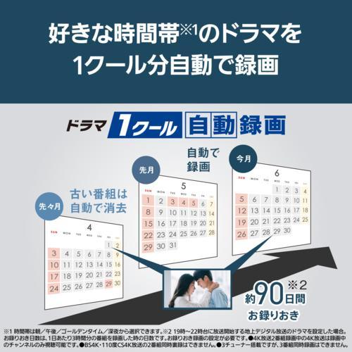 【設置＋長期保証】パナソニック(Panasonic) TH-43MR770 VIERA ビエラ 4Kブルーレイディスクレコーダー 一体型 液晶テレビ 43V型_5
